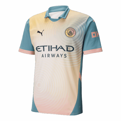 Manchester City Fourth Away Soccer Jersey