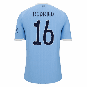 RODRIGO #16 Manchester City Home Soccer Jersey 2025/26 - Image 2