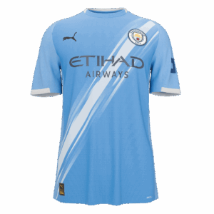 DE BRUYNE #17 Manchester City Home Soccer Jersey 2025/26 - Image 3