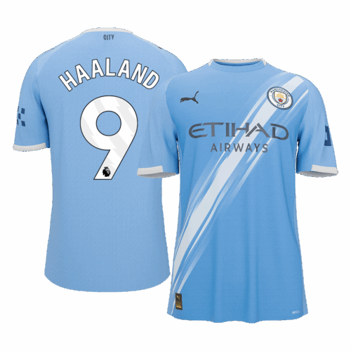 HAALAND #9 Manchester City Home Soccer Jersey 2025/26