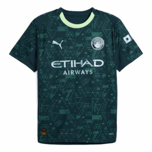 Manchester City Fourth Away Soccer Jersey 2025/26