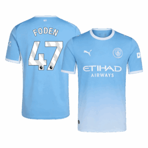 FODEN #47 Manchester City Home Soccer Jersey 2026/27
