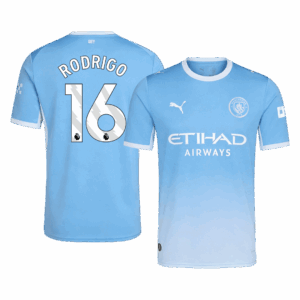 RODRIGO #16 Manchester City Home Soccer Jersey 2026/27
