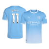DOKU #11 Manchester City Home Soccer Jersey 2026/27