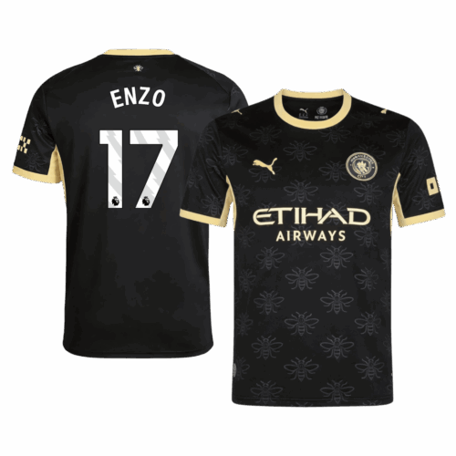 ENZO #17 Manchester City Away Soccer Jersey 2026/27