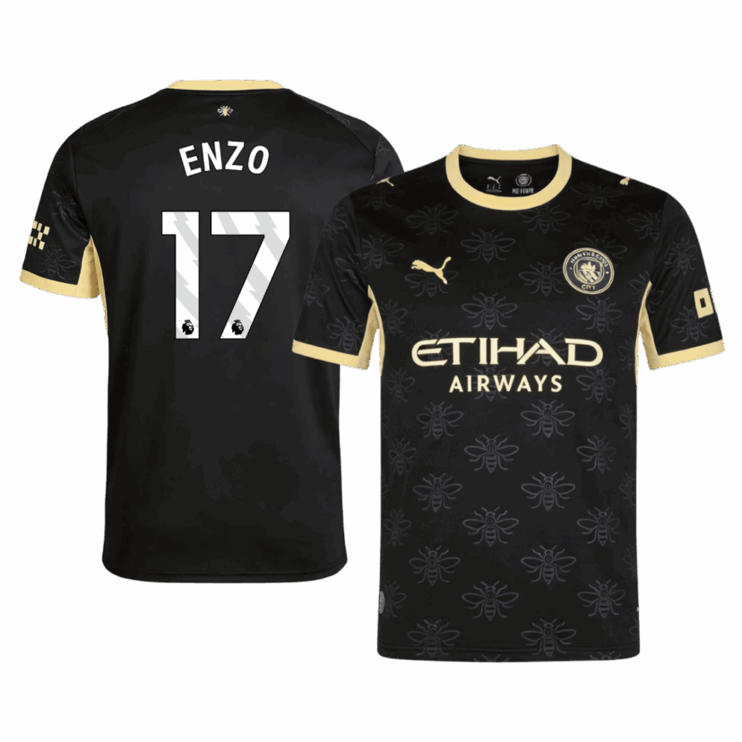 732693_1 ENZO #17 Manchester City Away Soccer Jersey 2026/27