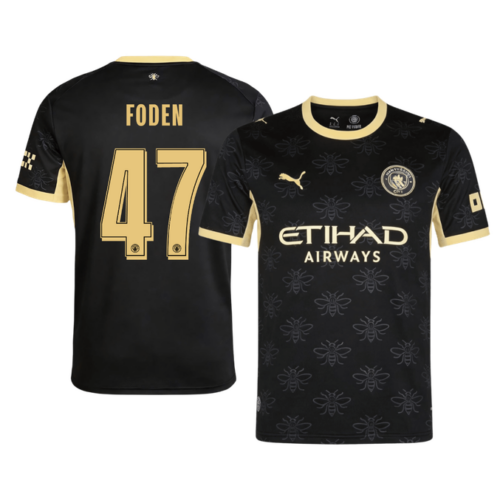 FODEN #47 Manchester City Away Soccer Jersey 2026/27 -UCL