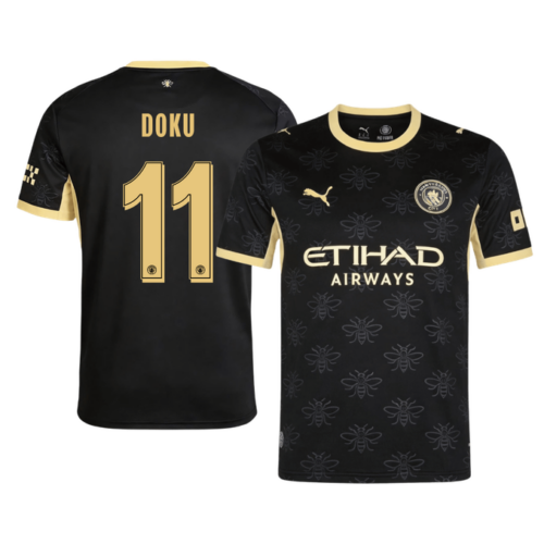 DOKU #11 Manchester City Away Soccer Jersey 2026/27 -UCL