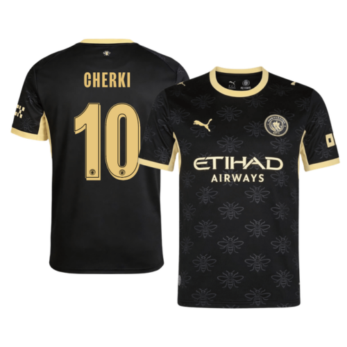 CHERKI #10 Manchester City Away Soccer Jersey 2026/27 -UCL