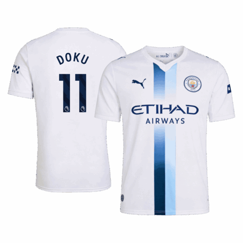 DOKU #11 Manchester City Third Soccer Jersey 2026/27