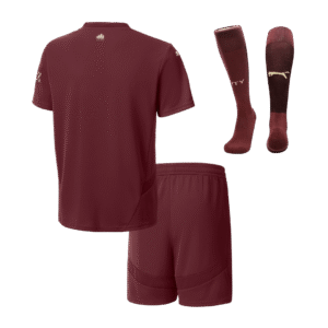 Manchester City Third Away Kids Soccer Jerseys Full Kit 2024/25