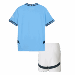 Manchester City Home Kids Soccer Jerseys Kit - Image 2
