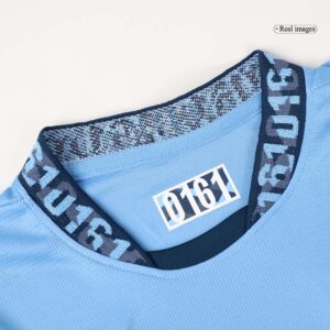 Manchester City Home Kids Soccer Jerseys Kit - Image 9