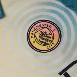 Manchester City Fourth Away Kids Soccer Jerseys Kit - Image 9