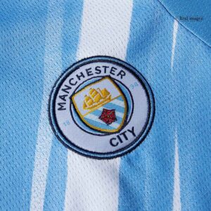 Manchester City Home Kids Soccer Jerseys Full Kit 2025/26 - Image 8