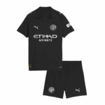 Manchester City Away Kids Soccer Jerseys Kit 2025/26