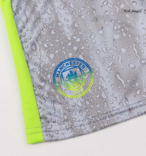 Manchester City Third Away Kids Soccer Jerseys Kit 2025/26 - Image 10