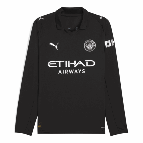 Manchester City Away Long Sleeve Jersey 2025/26