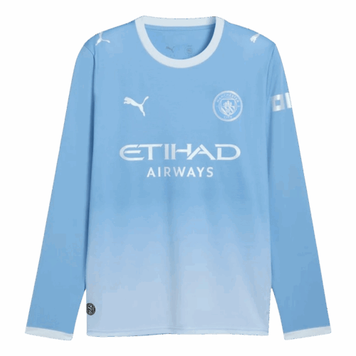 Manchester City Home Long Sleeve Jersey 2026/27