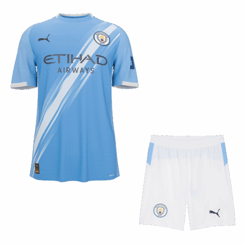 Manchester City Home Jerseys Kit 2025/26