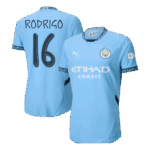 RODRIGO #16 Manchester City Home Player Version Jersey - UCL