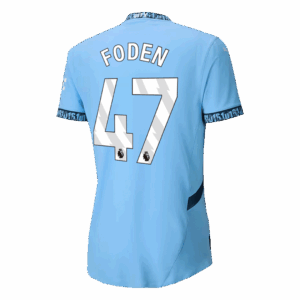 FODEN #47 Manchester City Home Player Version Jersey - Image 3