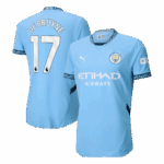 DE BRUYNE #17 Manchester City Home Player Version Jersey