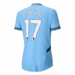 DE BRUYNE #17 Manchester City Home Player Version Jersey