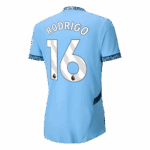RODRIGO #16 Manchester City Home Player Version Jersey