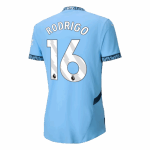 RODRIGO #16 Manchester City Home Player Version Jersey - Image 3