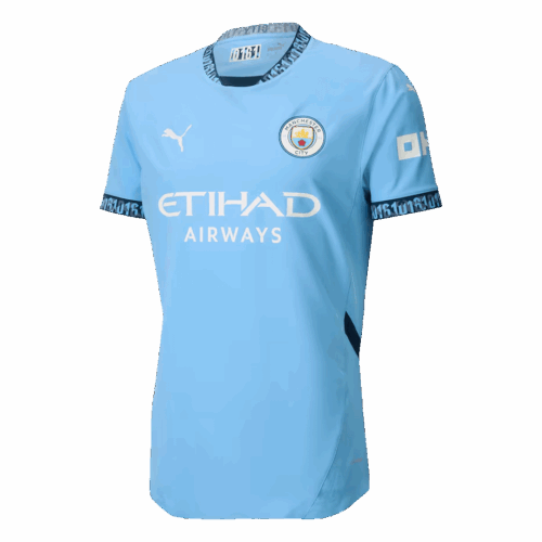 Manchester City Home Player Version Jersey
