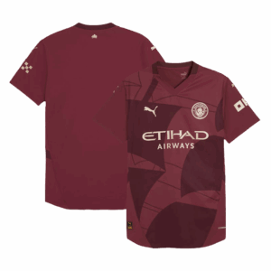 Manchester City Third Away Player Version Jersey - Image 3