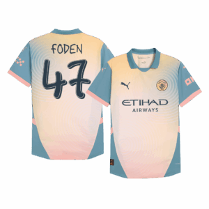 FODEN #47 Manchester City Fourth Away Player Version Jersey