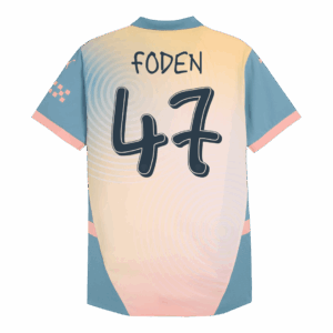 FODEN #47 Manchester City Fourth Away Player Version Jersey - Image 3
