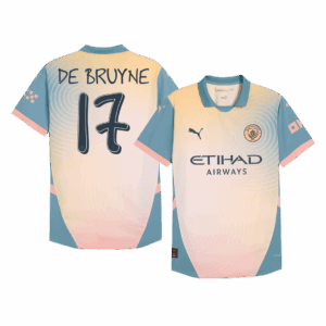 DE BRUYNE #17 Manchester City Fourth Away Player Version Jersey
