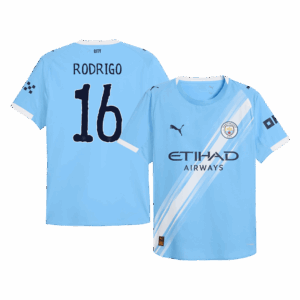 RODRIGO #16 Manchester City Home Player Version Jersey World Cup 2025/26 - Club World Cup