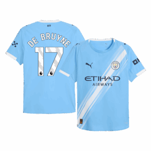 DE BRUYNE #17 Manchester City Home Player Version Jersey 2025/26