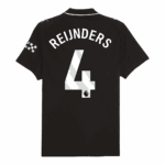 REIJNDERS #4 Manchester City Away Player Version Jersey 2025/26