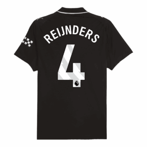 REIJNDERS #4 Manchester City Away Player Version Jersey 2025/26 - Image 3
