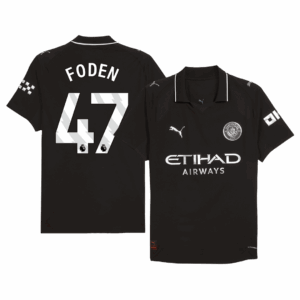 FODEN #47 Manchester City Away Player Version Jersey 2025/26