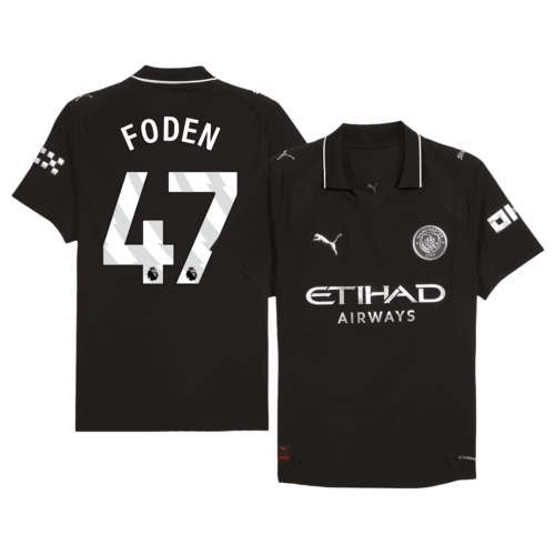 FODEN #47 Manchester City Away Player Version Jersey 2025/26