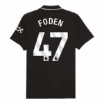 FODEN #47 Manchester City Away Player Version Jersey 2025/26