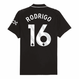 RODRIGO #16 Manchester City Away Player Version Jersey 2025/26 - Image 3