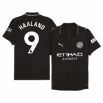 HAALAND #9 Manchester City Away Player Version Jersey 2025/26