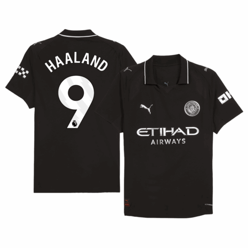 HAALAND #9 Manchester City Away Player Version Jersey 2025/26