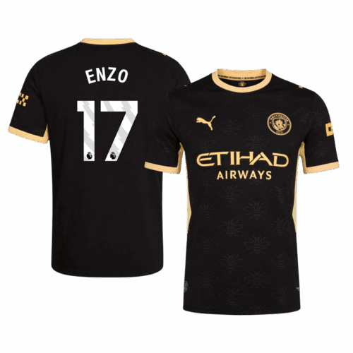 ENZO #17 Manchester City Away Player Version Jersey 2026/27