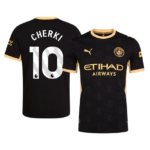 CHERKI #10 Manchester City Away Player Version Jersey 2026/27