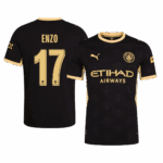 ENZO #17 Manchester City Away Player Version Jersey 2026/27 - UCL