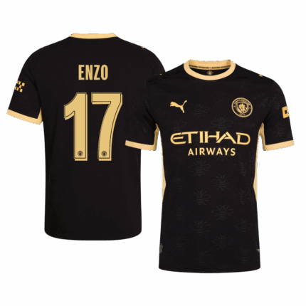 ENZO #17 Manchester City Away Player Version Jersey 2026/27 - UCL