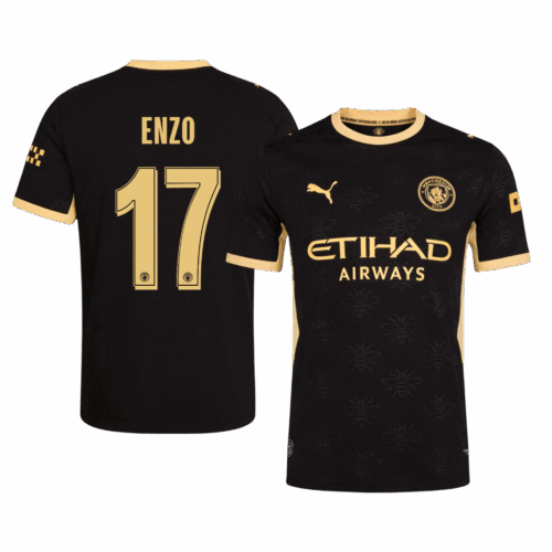ENZO #17 Manchester City Away Player Version Jersey 2026/27 - UCL